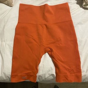 Set Active Biker Shorts Orange
